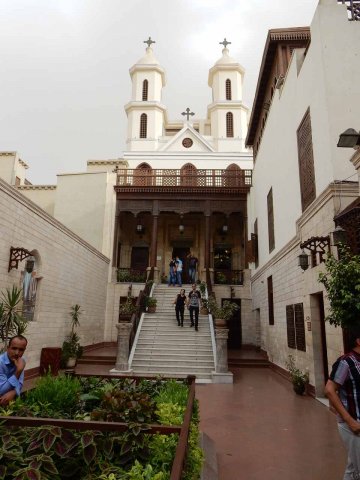 Kairo hängende Koptische Kirche