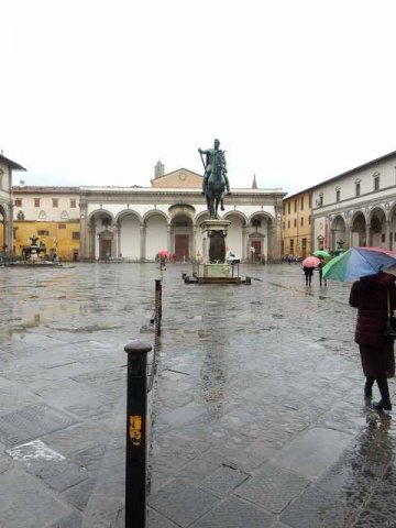 Florenz Piazza della Santissima Annunziata