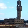 Florenz Palazzo Vecchio von der Dachterasse Hotel Medici