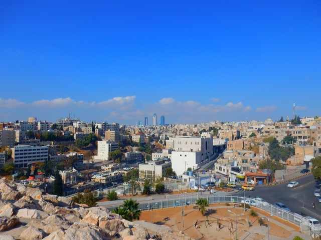 Amman Blick von der Zitadelle