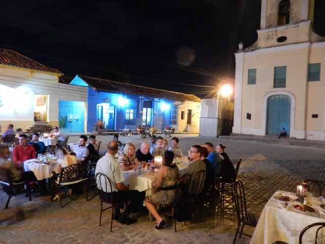 Camagüey Abendessen Platz San Juan de Dios