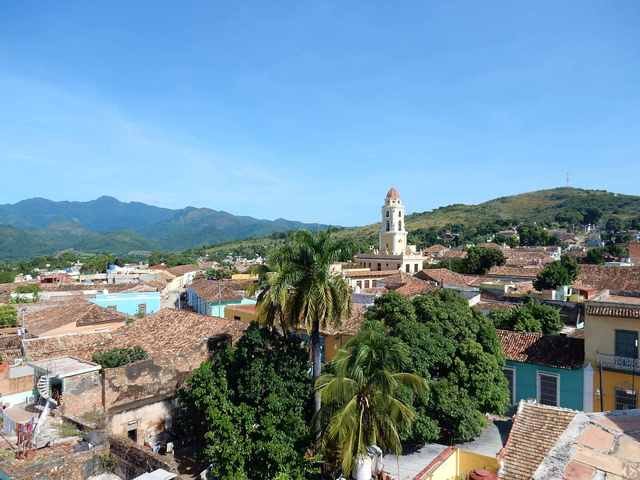 Trinidad Blick über die Stadt